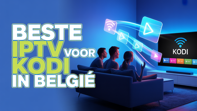 Beste IPTV voor Kodi in België (2026)