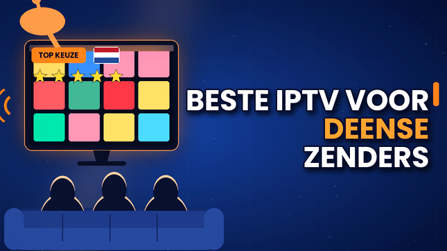 Beste IPTV voor Deense zenders in België (2026)